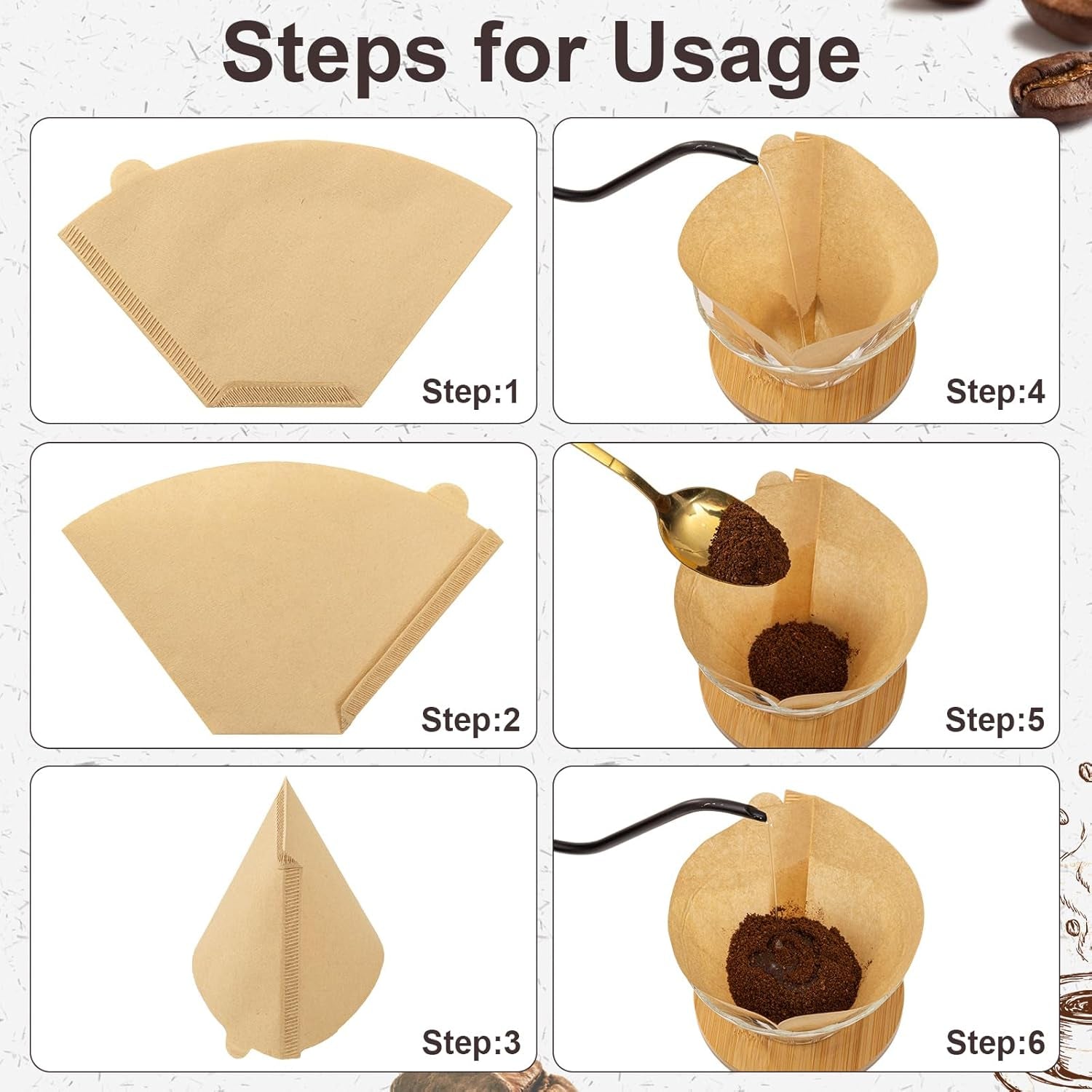 100-count-4-cone-coffee-filters-8-12-cup-compatible-with-ninja-maker-unbleached-disposable-natural-wood-pulp-coffee-filters-compatible-with-ninja-pour-over-and-drip-coffee-maker