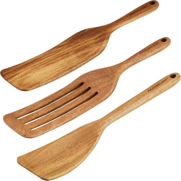 Tools & Gadgets Kitchen/Cooking/Utensils Set, 3 Piece, Acacia Wood1