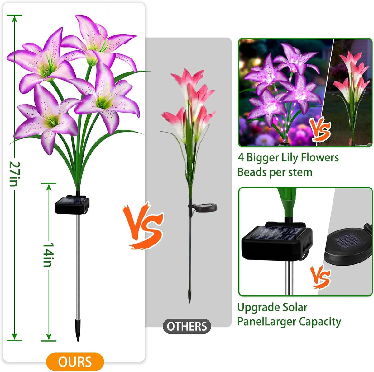 solar-lights-outdoor-gift-for-women-mom-grandma-wife-daughter-4-pack-16-solar-purple-lily-flower-lights-solar-flower-light-waterproof-outside-decor-stake-light-for-landscape-yard-patio-lawn-garden