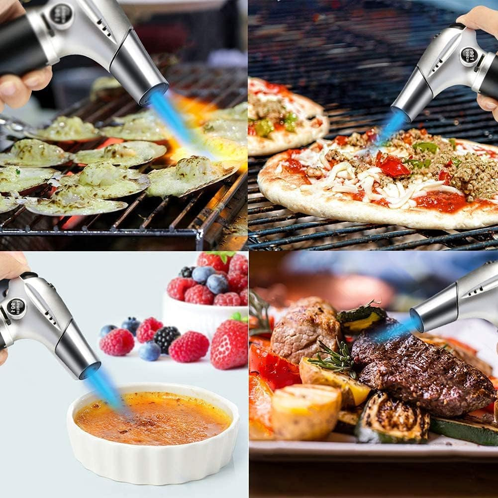kitchen-butane-torch-safety-lock-adjustable-flame-for-baking-bbq-2500-f-adjustable-flame-one-button-piezo-ignition-refillable-butane-torch-for-creme-brulee-cooking-butane-not-included
