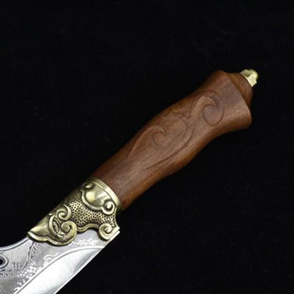 Meat Cleaver, Handmade Kitchen Knife Forged Fruit Knife Ultra-Sharp Boning Knives6