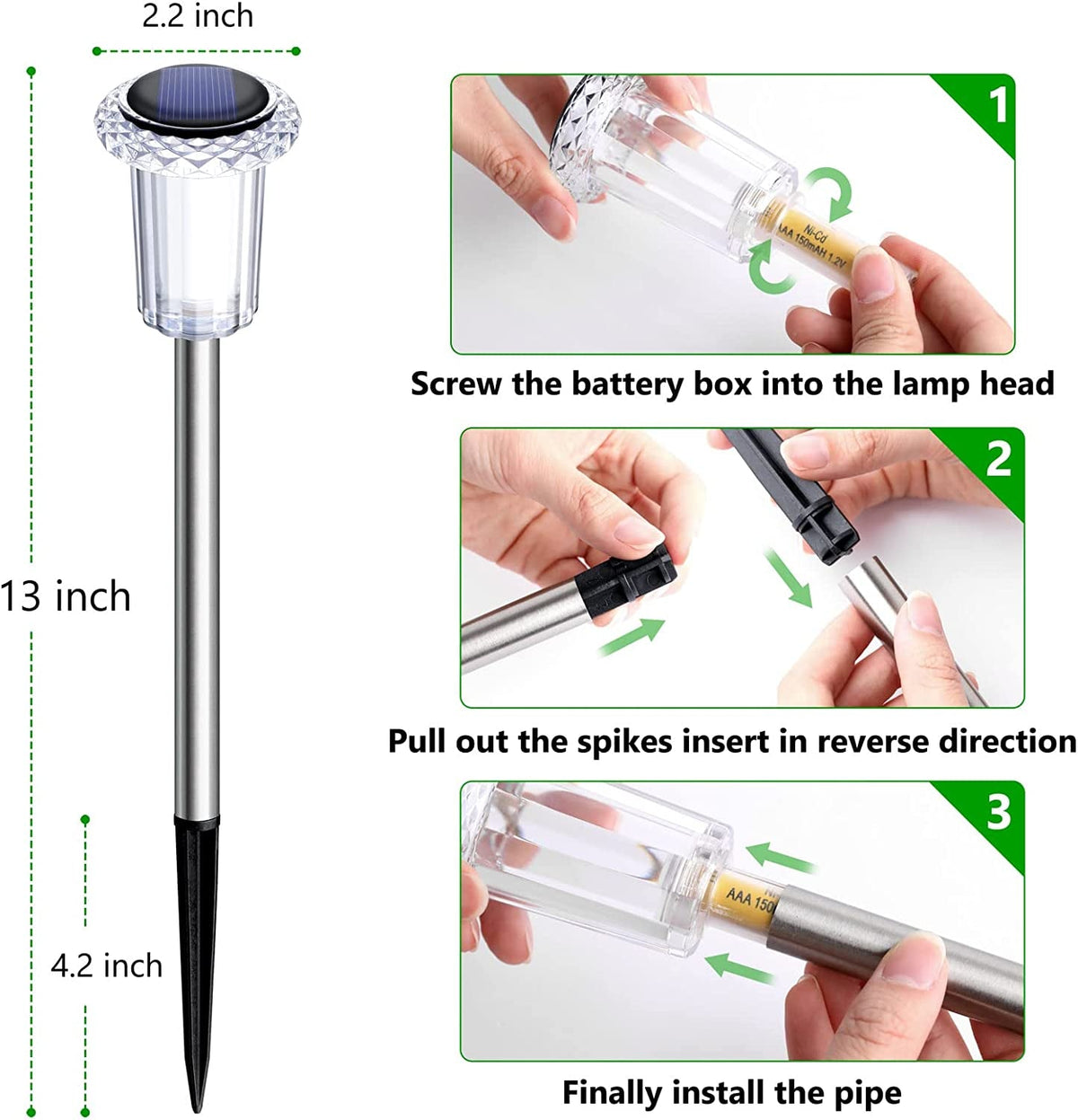 10-pack-solar-pathway-lights-outdoor-waterproof-cool-white-led