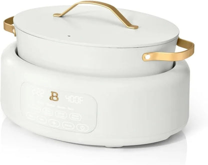 10 in 1 6 Qt Electric Multi-Cooker White Icing by Drew Barrymore9