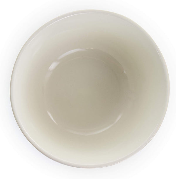 round Decorated Stoneware Scallop Embossed Dinnerware Dish Set, 16 Piece, Luna8