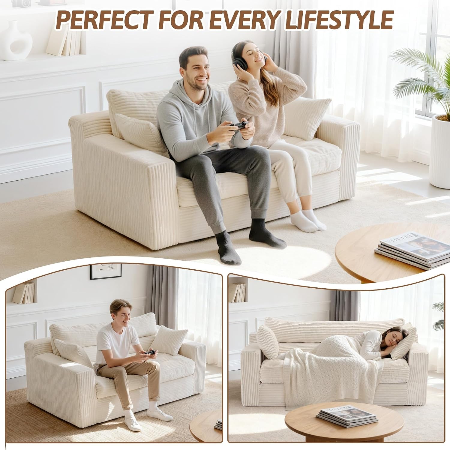 convertible-sofa-bed-pull-out-boneless-couch-loveseat-floor-sofa-bed-with-pillows-2-seater-folding-sofa-loveseat-boneless-couch-for-living-room-bedroom-apartment-office-beige