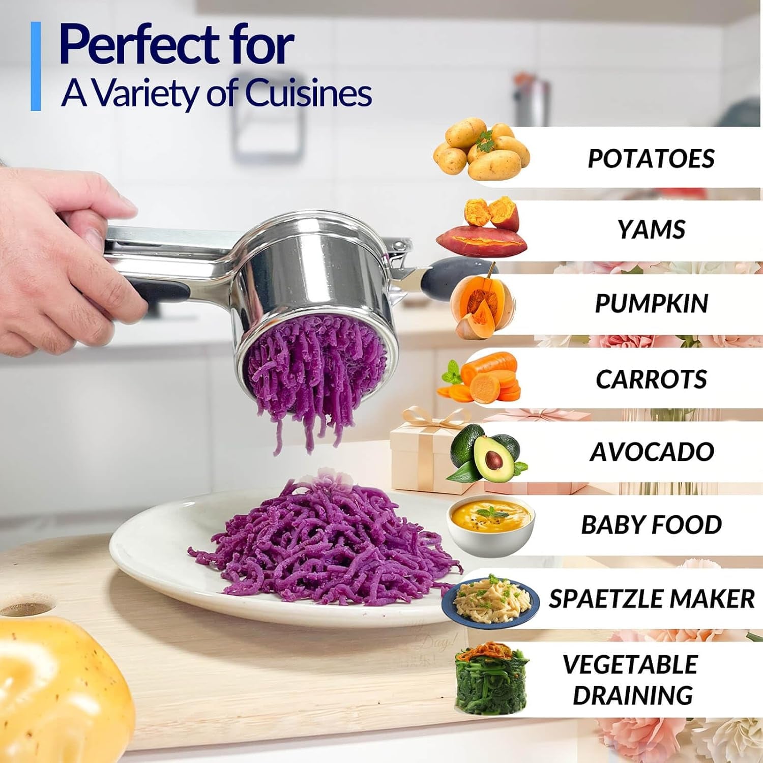 heavy-duty-potato-ricer-3-interchangeable-discs-stainless-steel