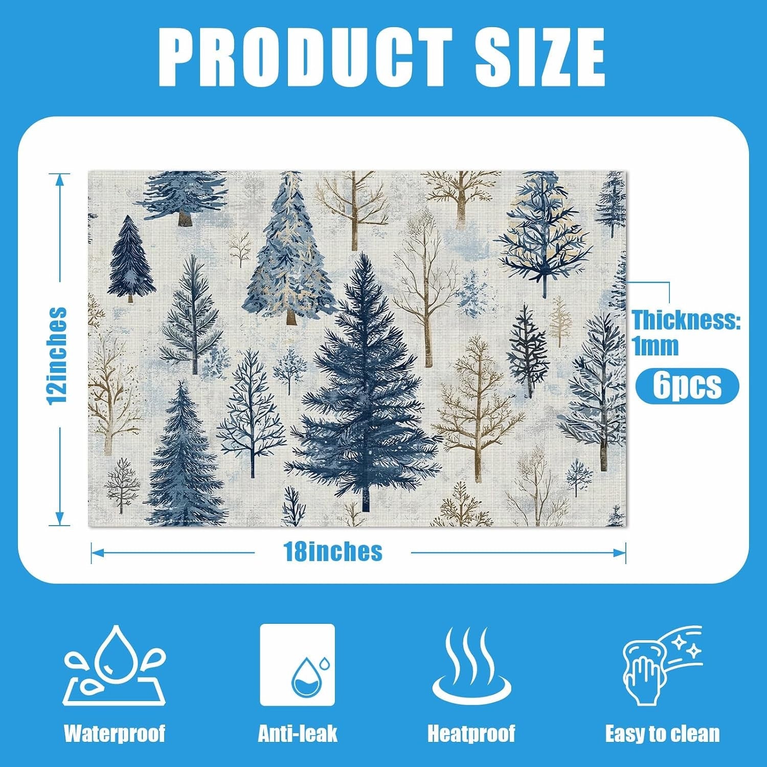 vintage-winter-pine-tree-placemats-set-of-6-washable-linen-place-mat-heat-resistant-non-slip-kitchen-dining-table-mats-12x18-inch