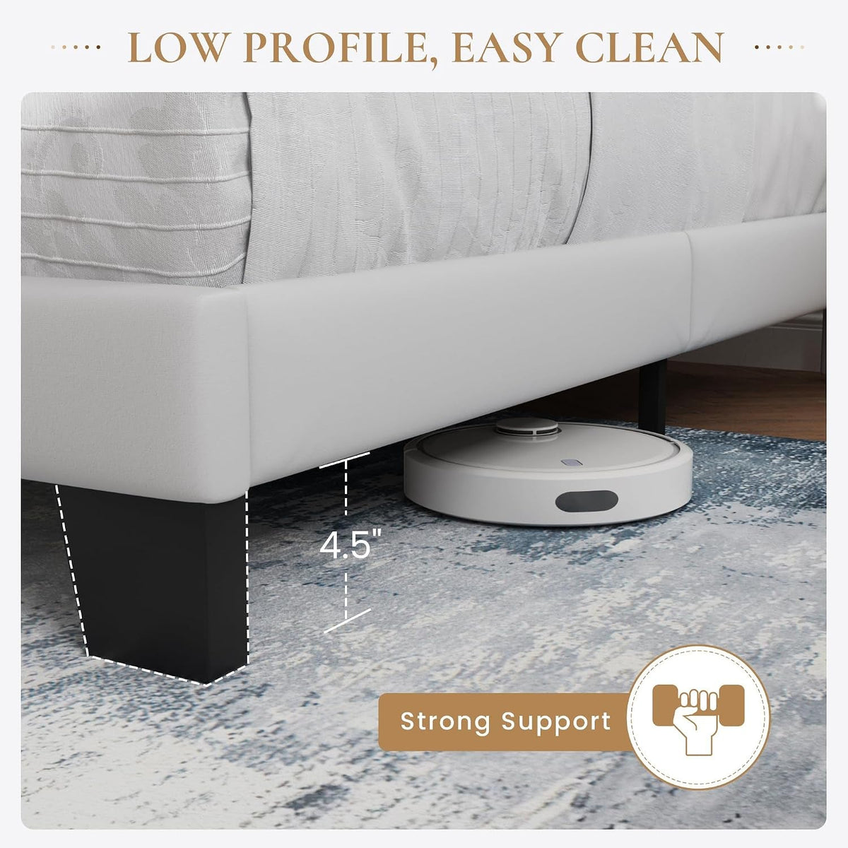 full-platform-bed-frame-with-upholstered-velvet-headboard-white