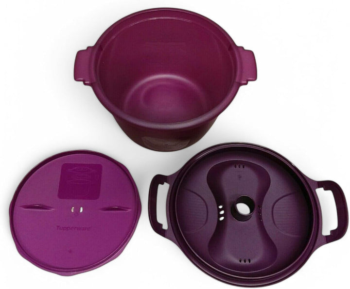 Microwave Rice Cooker Purple Large 3L or 12 Cup+2