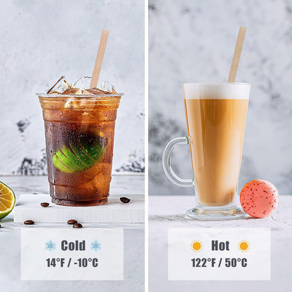 Sugarcane Straws, 200PCS Drink Straws Disposable for Hot Cold Drinks | 100% Plant, Reusable, Sturdy, No Odor, Suitable for -10℃ to 50℃, Coffee, Cocktail, Juice Home Favor, the Beach Party4