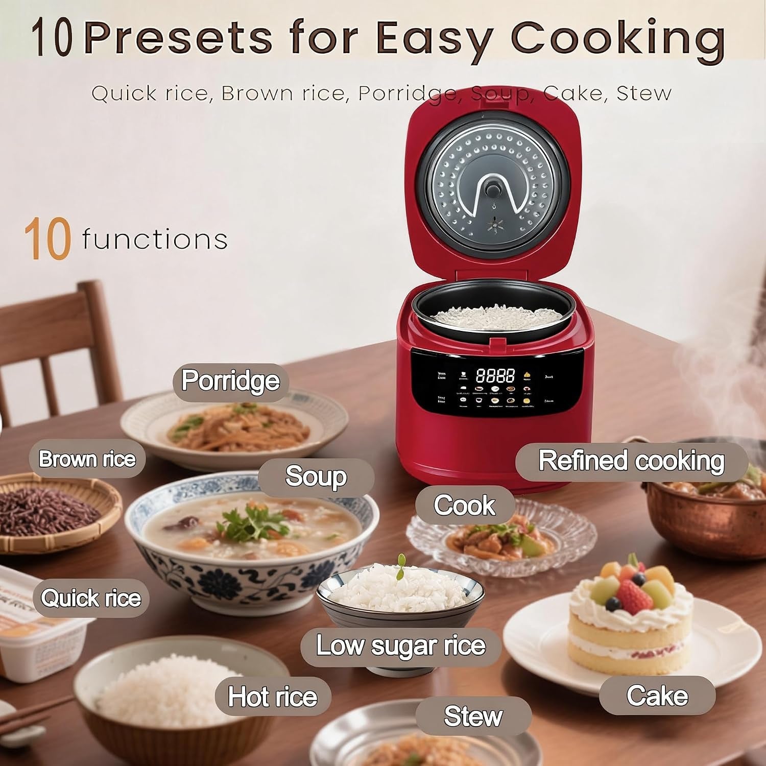 smart-rice-cooker-mini-electric-rice-cooker-6-cups-cooked-3-cups-uncooked-10-functions-400w-fast-cooker-non-stick-2l-2-1quart-rice-maker-24-h-timer-delay-and-auto-keep-warm-for-1-3-peoples