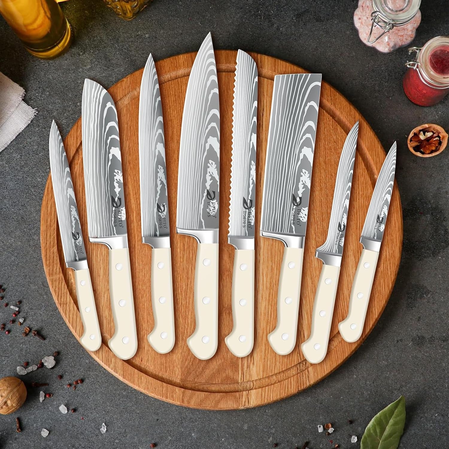 chef-knife-sets-with-roll-bag-sharp-kitchen-knife-set-with-sharpener-high-carbon-stainless-steel-9pcs-chef-knives-sets-with-anti-slip-ergonomic-handle-for-camping-travel-bbq-rv-or-gift-beige