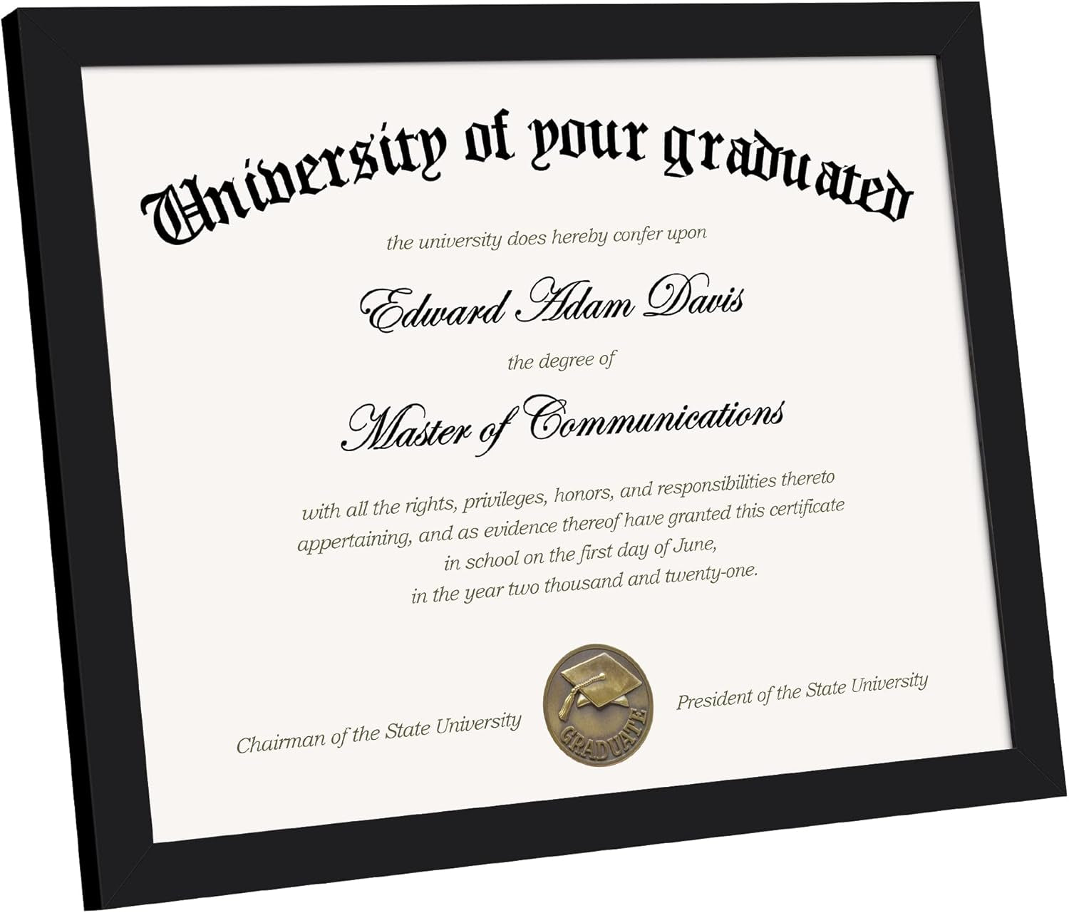 certificate-frame-8-5-by-11-glass-diploma-frames-5-pack-black
