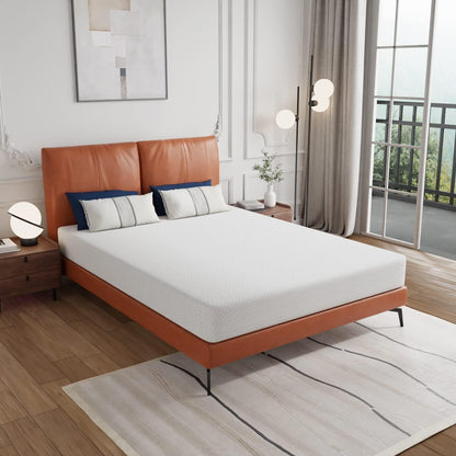 | 8 Inch Queen Mattress | White | Green Tea Gel Memory Foam1