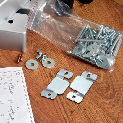4 Pieces Sectional Couch Connectors Metal2