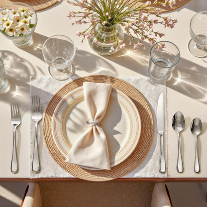 Silverware Set for 4, 20 Piece Stainless Steel Flatware Cutlery Utensil Set5