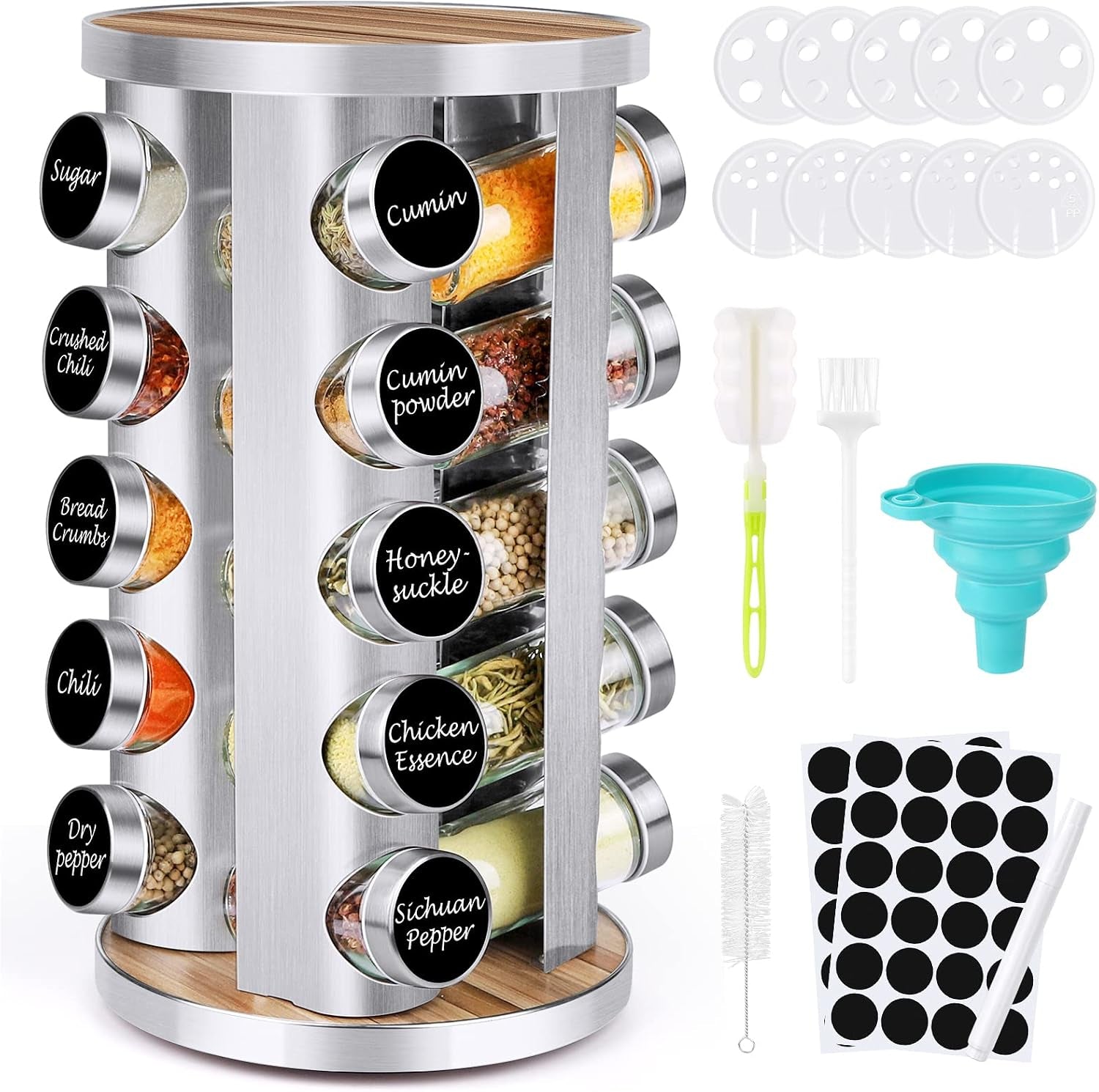spice-rack-organizer-with-jars-for-cabinet20pcs-revolving
