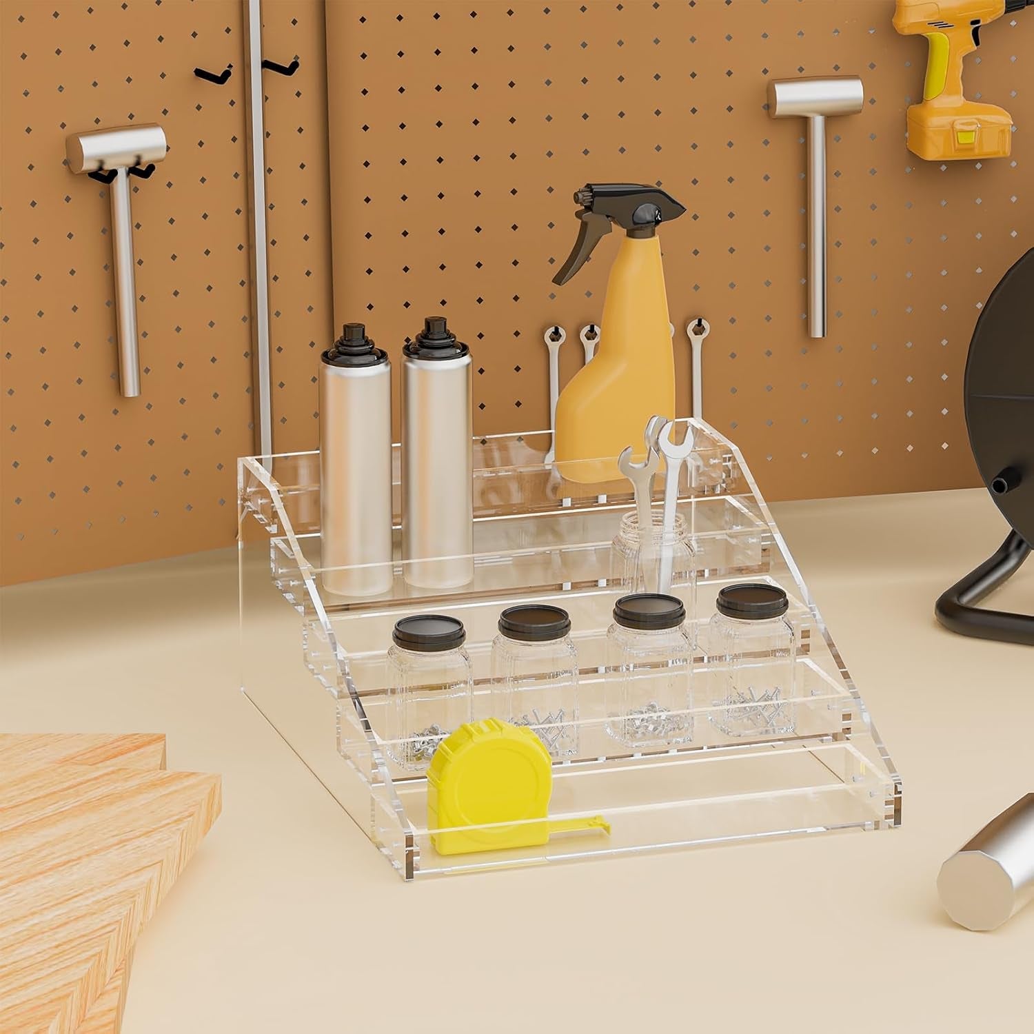 wide-clear-acrylic-spice-rack-for-countertops-5-tier