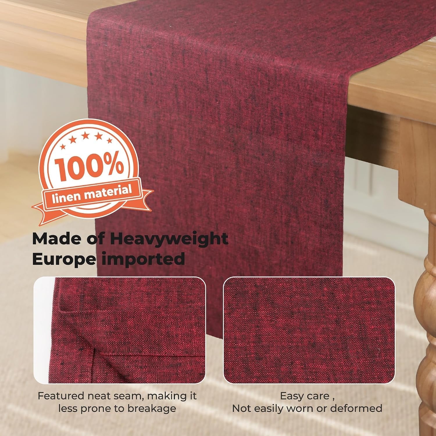 red-linen-table-runner-14-x-108-inch-100-pure-linen-farmhouse-style-washable-rustic-table-decor-for-wedding-party-dining-table-coffee-table-dresser-kitchen-everyday-holiday-use