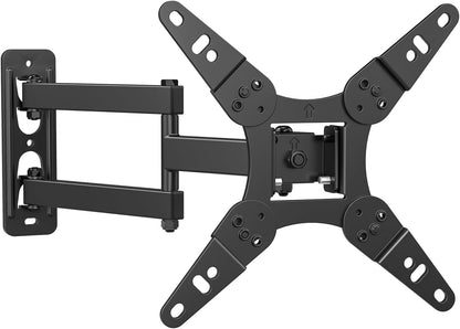32+ 40 Inch Full Motion TV Wall Mount for 13-43" Tvs & Monitor, 360° Rotating Small TV Mount Bracket, Articulating Swivel Tilting Extension, Max VESA 200X200Mm, Single Studs, 55 Lbs1