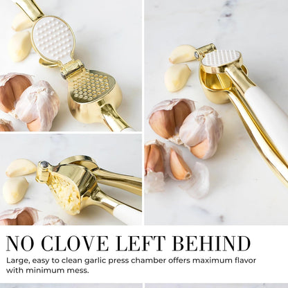 White & Gold Cooking Utensils Set, 8-Piece7