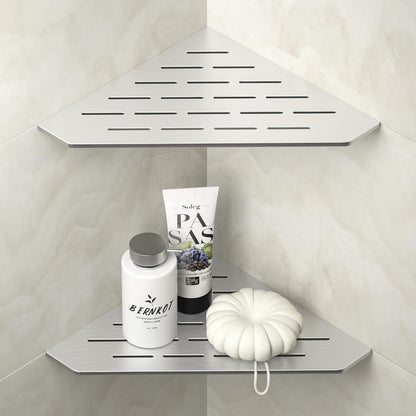 Corner Shower Shelf for Tiled Wall1