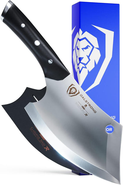 6.5" Mini Rocking Cleaver - 7CR17MOV Steel1