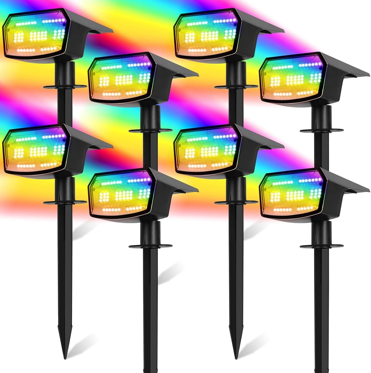 8-pack-solar-spot-lights-outdoor-waterproof-landscape-spotlight-multicolor