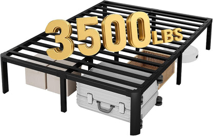 14 Inch Queen Size Heavy Duty Metal Platform Bed Frame1