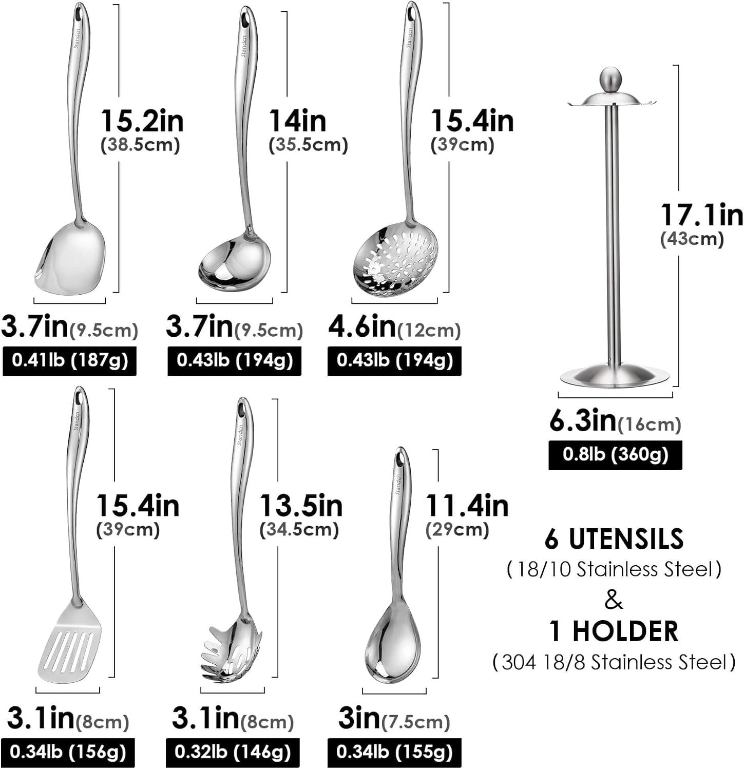 18-10-stainless-steel-cooking-utensils-set-with-holder-7-pieces-all-metal-kitchen-utensils-15-kitchen-tools-with-countertop-rotating-stand-spatula-ladle-skimmer-tunner-pasta-large-spoon