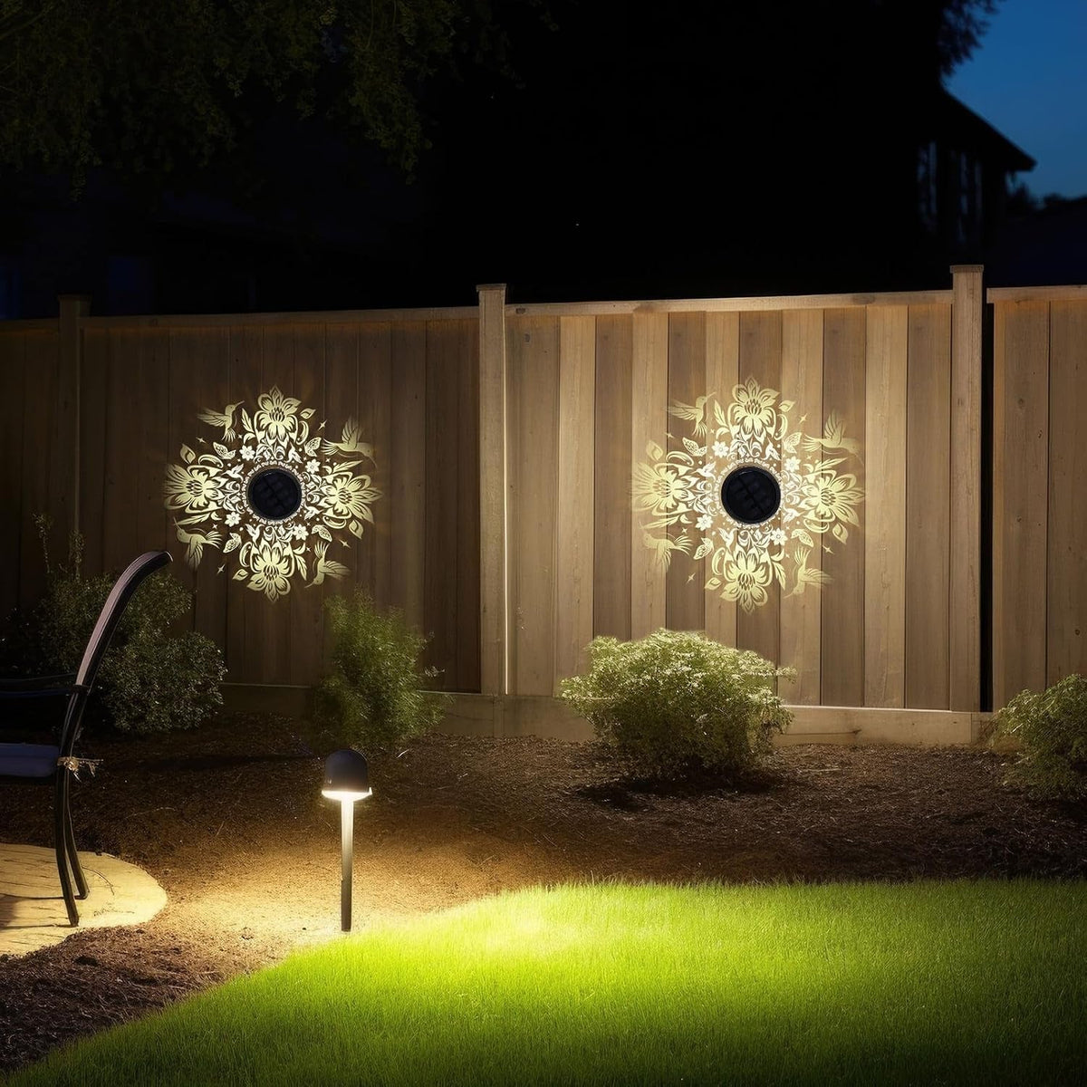 2-pack-solar-fence-lights-outdoor-metal-solar-powered-hummingbird-deck-light-waterproof-fence-decorative-lighting-for-garden-backyard-railing-stair-step-yard-decor