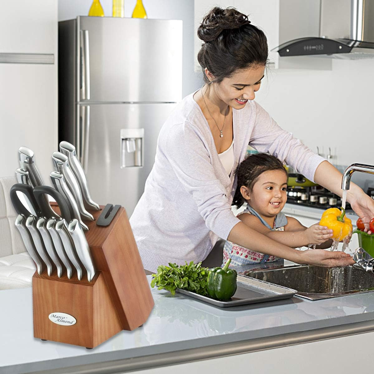 knife-block-set-kitchen-knives-built-in-sharpener