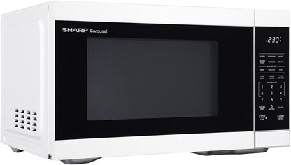 SMC1161KW 1.1 Cu. Ft. 1000W White Countertop Microwave Oven9