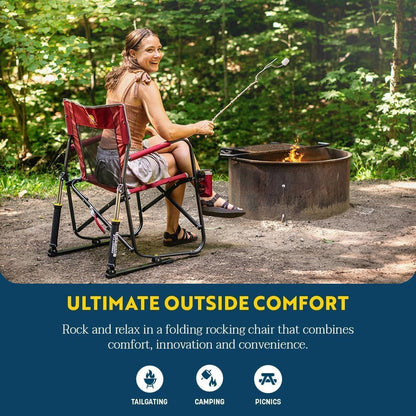 Freestyle Rocker Camping Chair - Cinnamon3