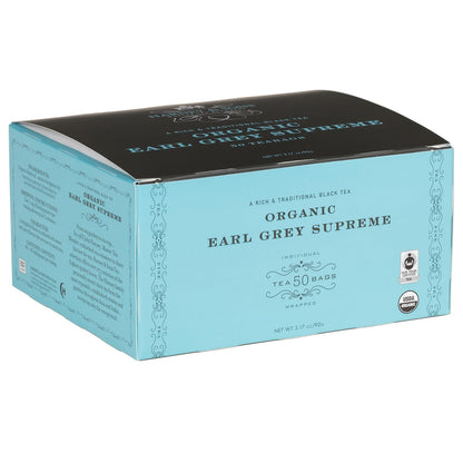 Organic Earl Grey Supreme Tea Bags, 50 Count1