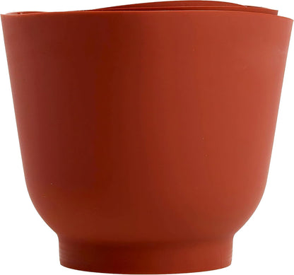 Norpro Silicone Bowl Set 3 Piece Red 1019R3