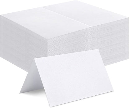 120 Pcs Place Cards, 2X3.5In Blank Fillable Banquet Seat Card for Table Setting, Escort Card, Wedding Place Cards for Wedding, Table, Dinner Parties1