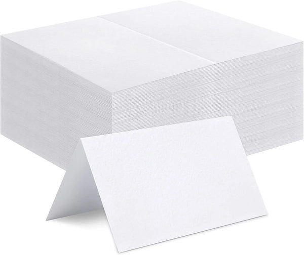 120 Pcs Place Cards, 2X3.5In Blank Fillable Banquet Seat Card for Table Setting, Escort Card, Wedding Place Cards for Wedding, Table, Dinner Parties1