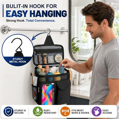 Dorm Room Essentials for Guys Girls, Quick Dry Mesh Shower Caddy Portable2