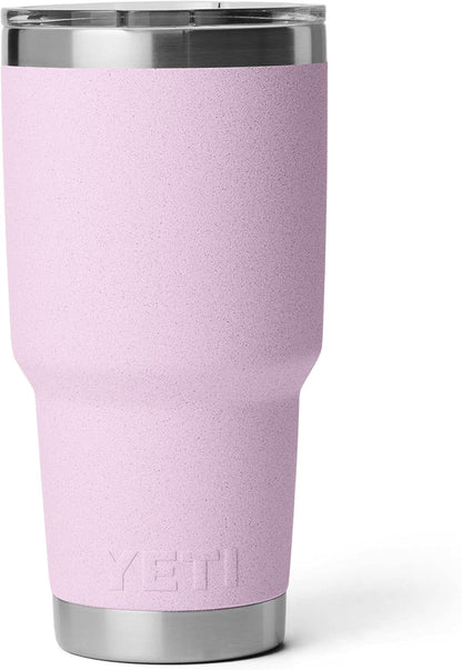 YETI Rambler 30 Oz Tumbler, Stainless Steel, Vacuum Insulated with Magslider Lid, Cherry Blossom5
