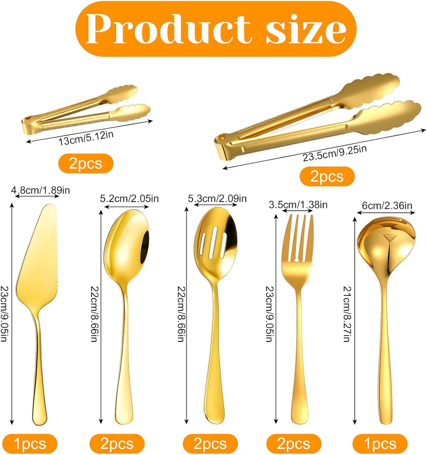 12-pieces-gold-serving-utensils-stainless-steel-cooking-utensils-set-include-serving-spoons-slotted-spoons-forks-2-sizes-tongs-soup-ladle-and-pie-cake-server-for-kitchen-restaurants-buffet