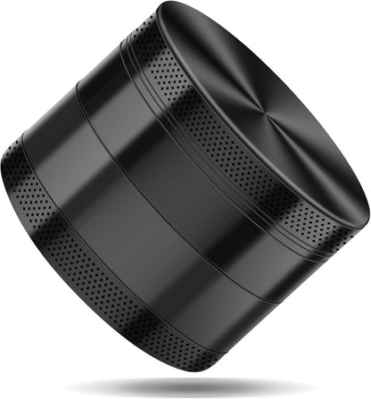 2.5-Inch Kitchen Spice Jar, Hard Steel, Black1
