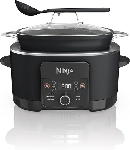 Ninja® Possiblecooker™ plus 12-In-1, 8.5-Qt, Black, MC1010 | 12-In-1 Replaces 12 Appliances, Sous Vide & Proof, Glass Lid, Nonstick Oven-Safe Pot to 500°F, Cooker-To-Oven-To-Table.1