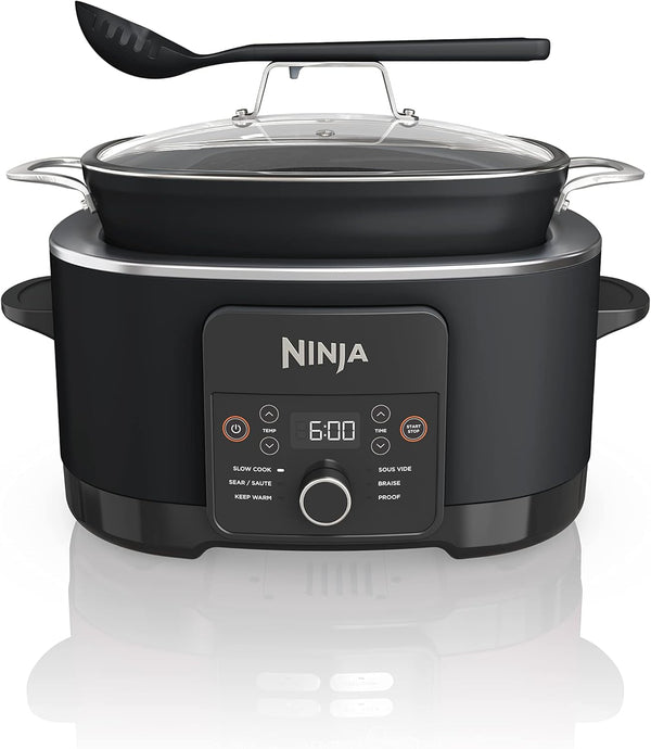 Ninja® Possiblecooker™ plus 12-In-1, 8.5-Qt, Black, MC1010 | 12-In-1 Replaces 12 Appliances, Sous Vide & Proof, Glass Lid, Nonstick Oven-Safe Pot to 500°F, Cooker-To-Oven-To-Table.1