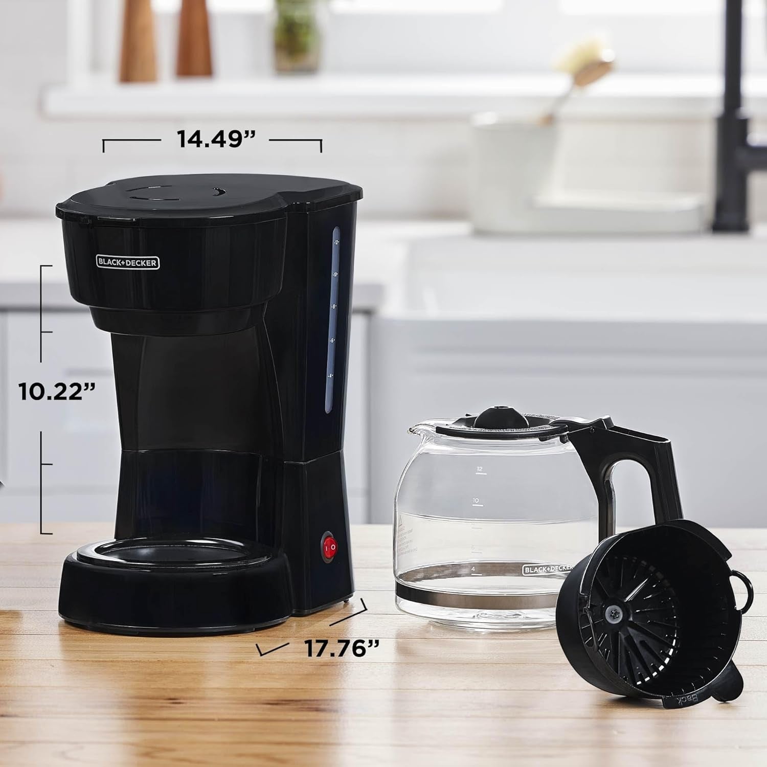 black-decker-12-cup-coffee-maker-with-easy-on-off-switch-easy-pour-non-drip-carafe-with-removable-filter-basket-vortex-technology-black