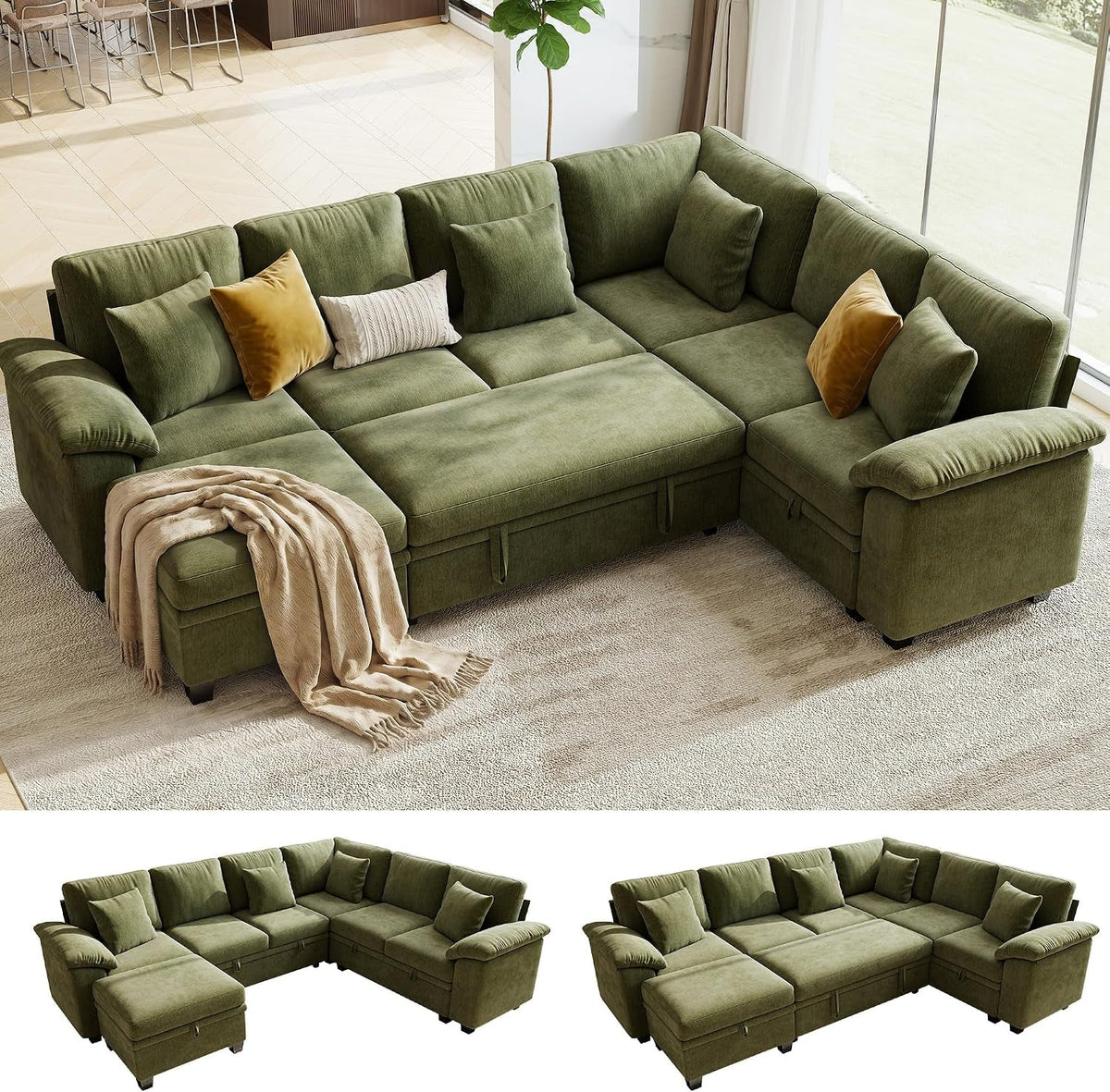 107-8-modular-sectional-sleeper-sofa-with-pull-out-bed-u-shaped-7-seat-couch-with-221l-storage-convertible-cloud-couch-bed-with-ottoman-sectional-couches-for-living-room-apartment-green