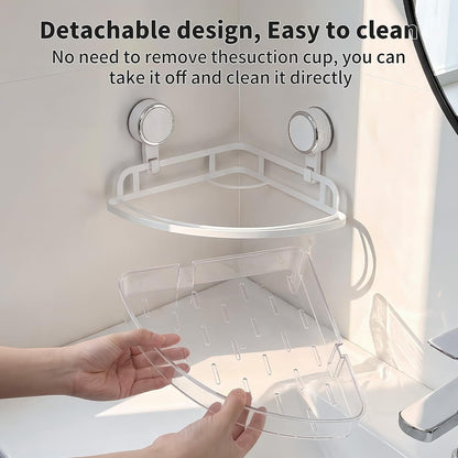Shower Caddy Suction Cup, Bathroom Organizer Shelf6