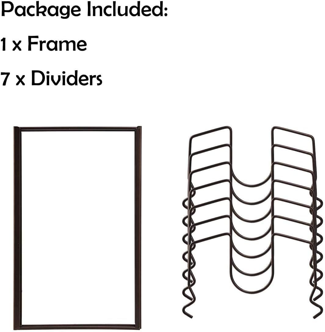 pot-lids-organizer-rack-for-cabinet-and-countertop-7-pan-lids-and-bakeware-organizer-rack-holder-with-7-adjustable-compartments-brown