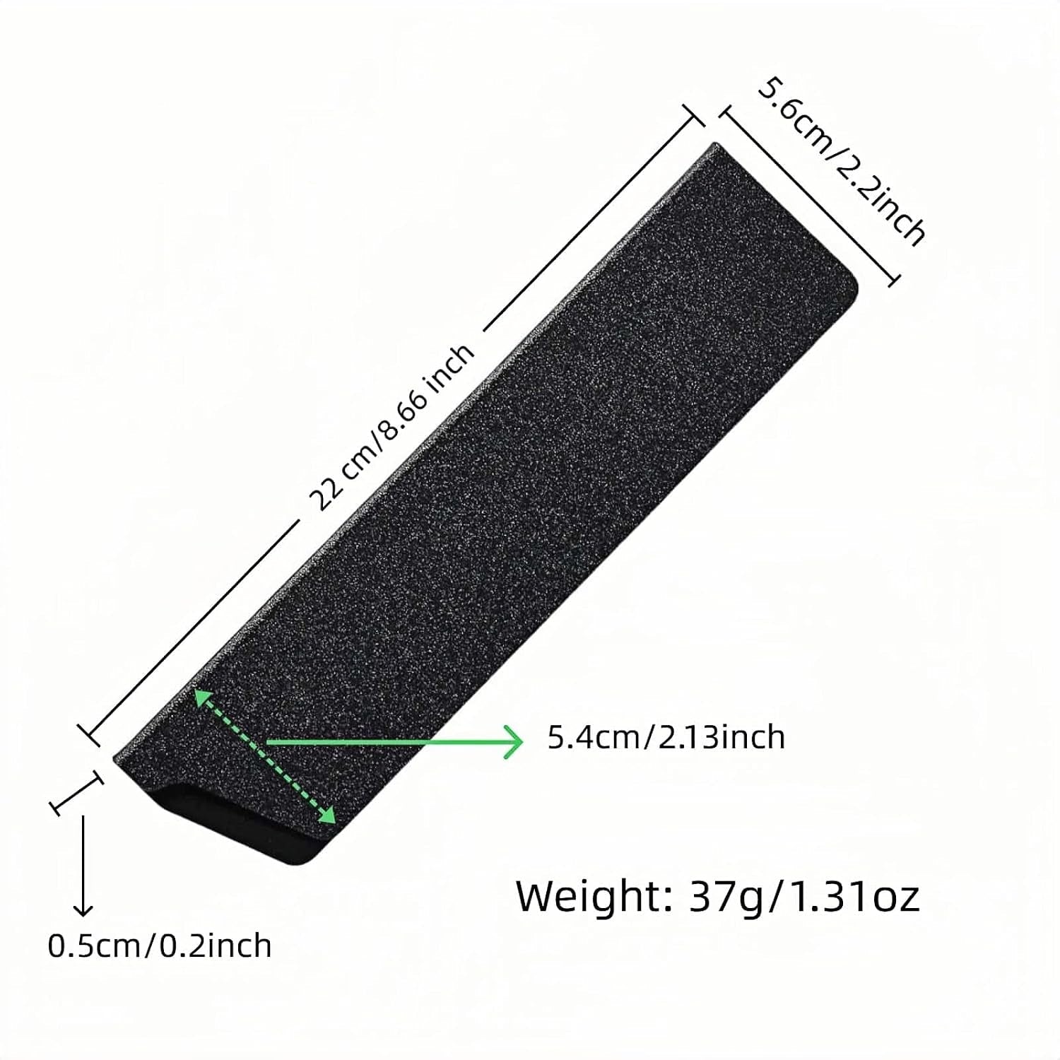 professional-8-inch-knife-sheath-black-abs-plastic-with-felt-lining-waterproof-blade-guard-cover-for-7-8-inch-chef-knives-kitchen-storage-travel-protection