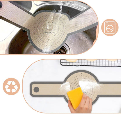 Sourdough Silicone Bread Sling for Dutch Oven, 2 Pack | Long Handles for Dough Transfer, Nonstick Bread Release, Dishwasher Cleanup, Flexible Reusable Design, Round, Gray5